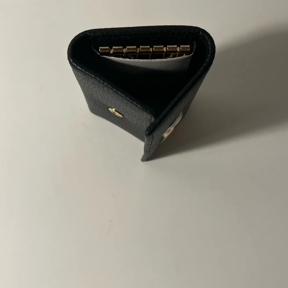 Gucci GG Logo Marmont Leather Key Case Holder Wallet